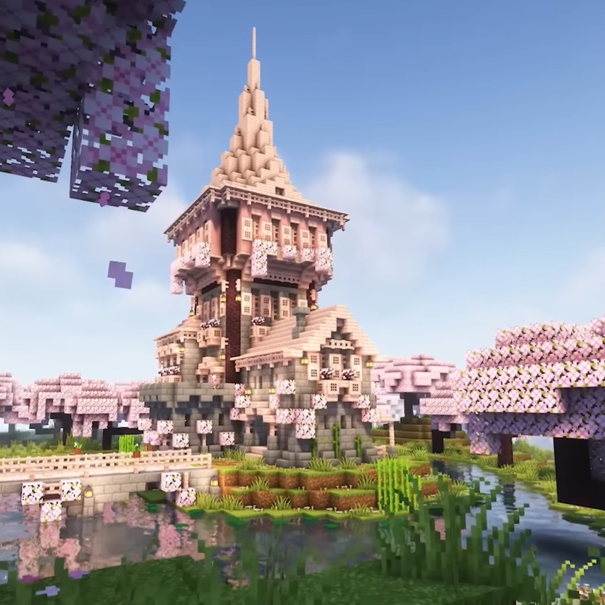 Fantastiske Minecraft Castle Tegninger
