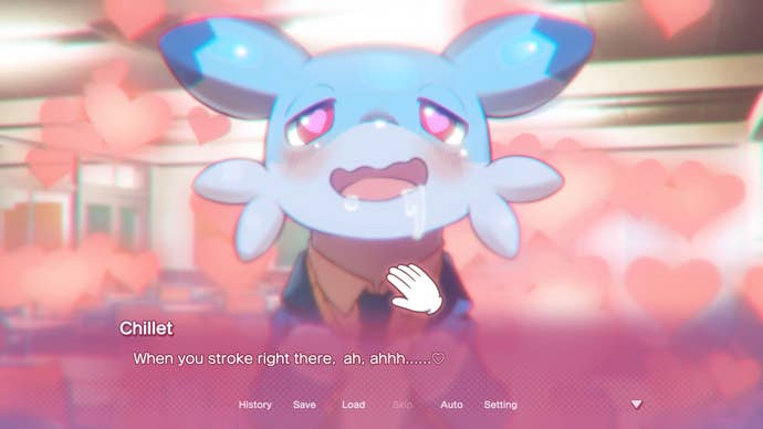 Chillet in Palworld dating spin off