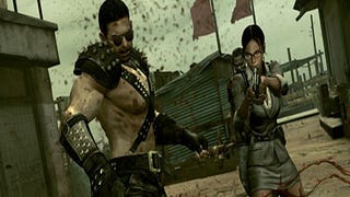 PC exclusive Resi 5 clothes show Redfield in ridiculous studded leather