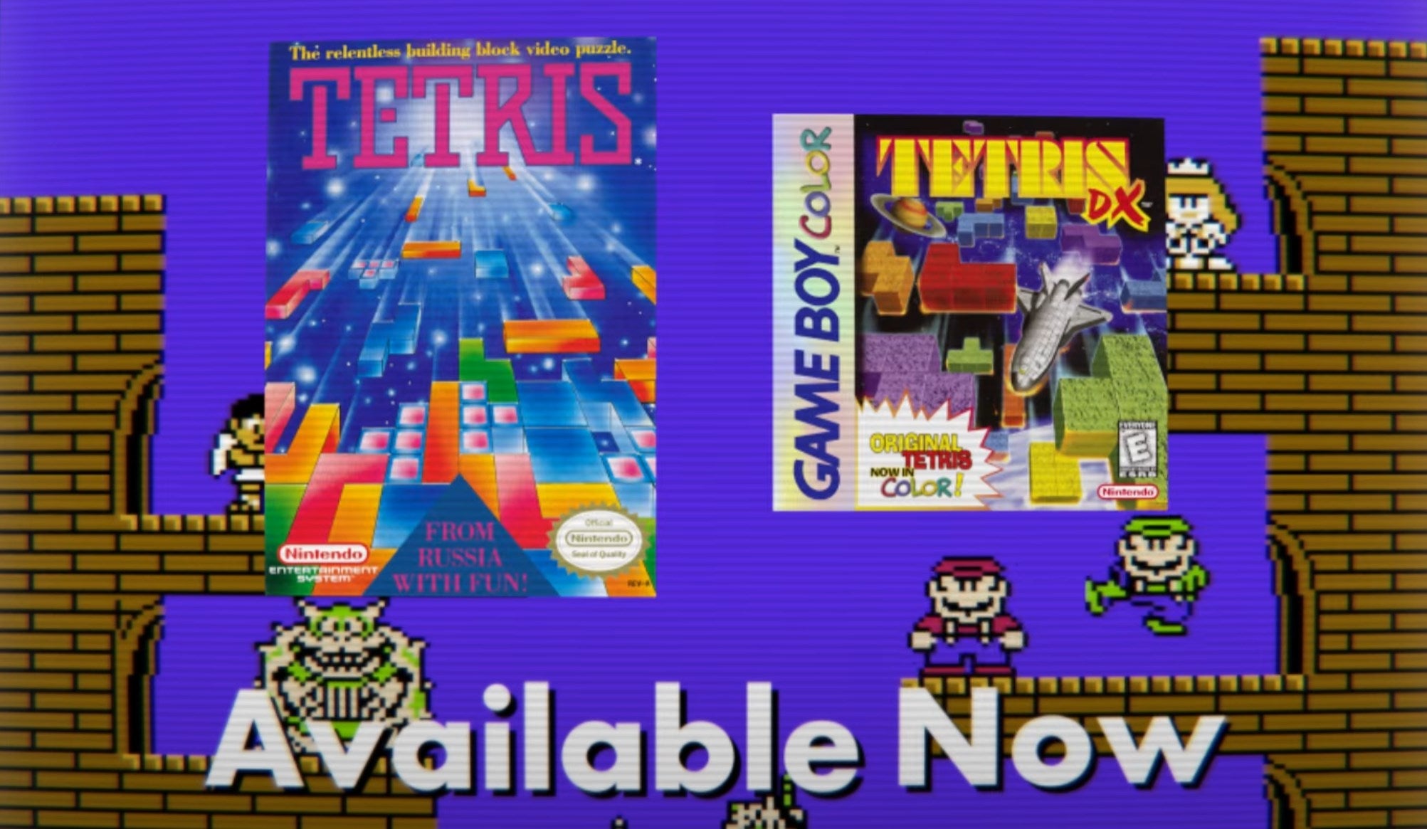 Tetris DX llega hoy a Nintendo Switch Online junto al Tetris de NES