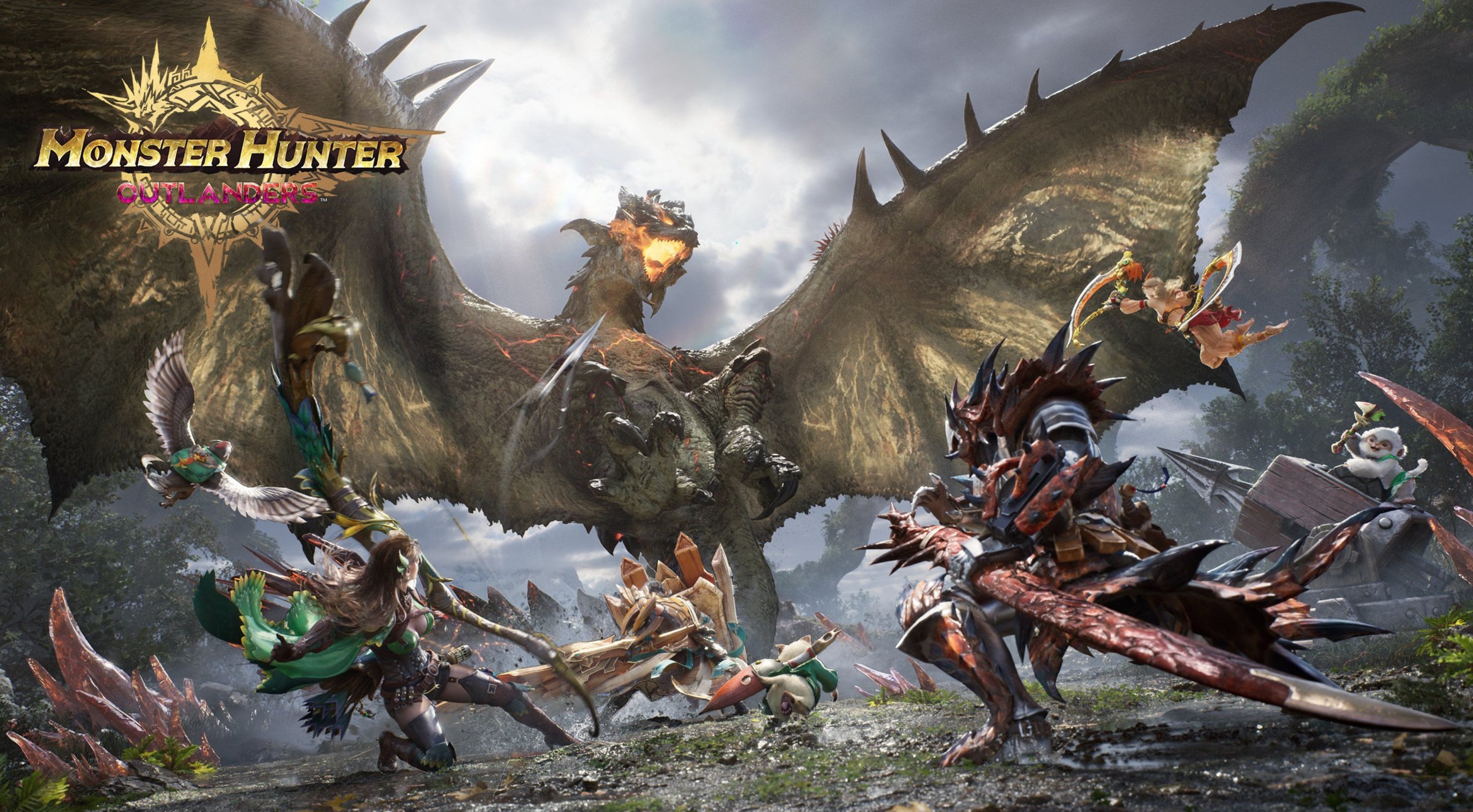 TiMi y Capcom anuncian Monster Hunter Outlanders para dispositivos móviles