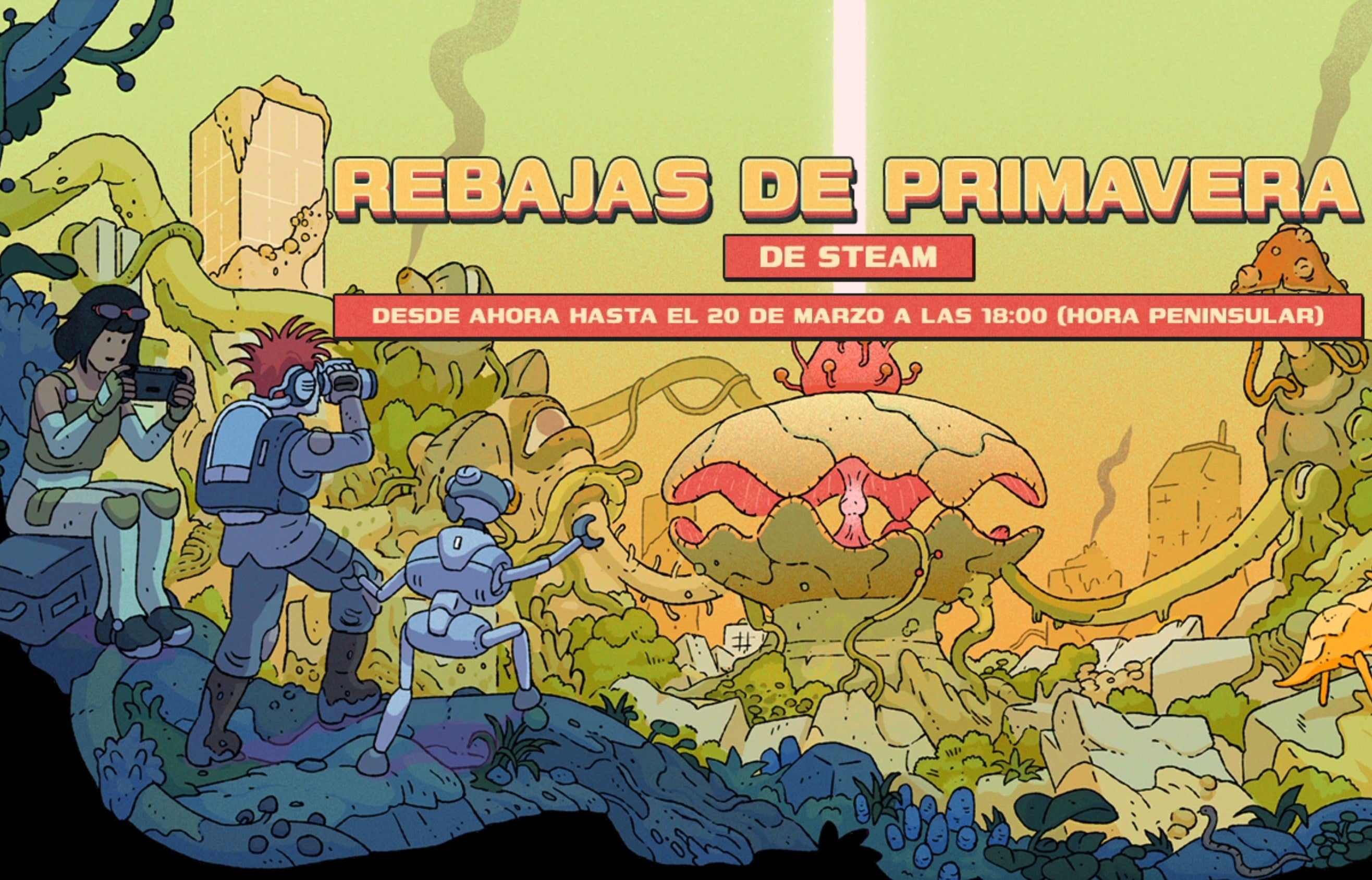 Ya están disponibles las Rebajas de Primavera de Steam