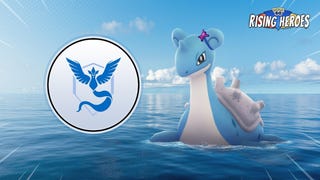 Pokémon Go: Heroicidad Sabia - investigación temporal y especial, Lapras con accesorio de Blanche