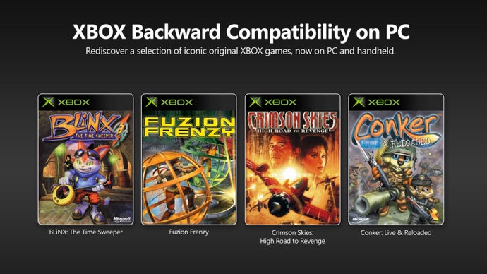 Juegos clásicos de Xbox en PC