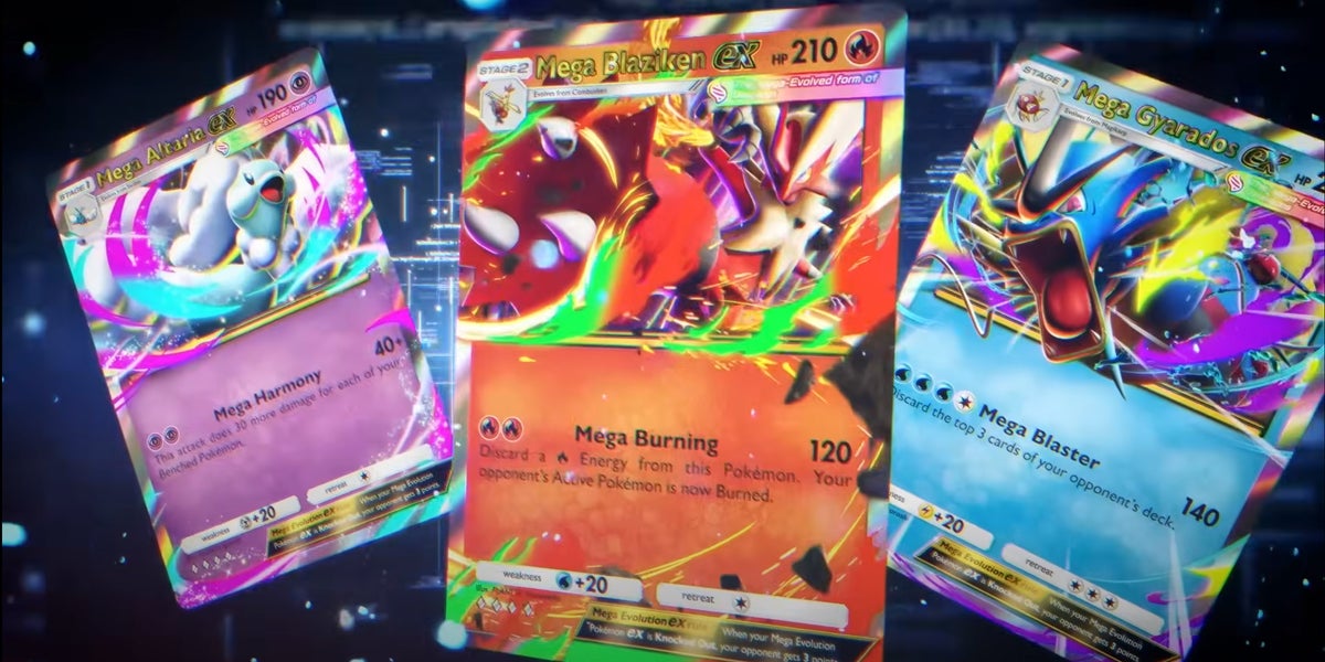 Pokémon JCC Pocket recibirá las Megaevoluciones en otoño | Eurogamer.es