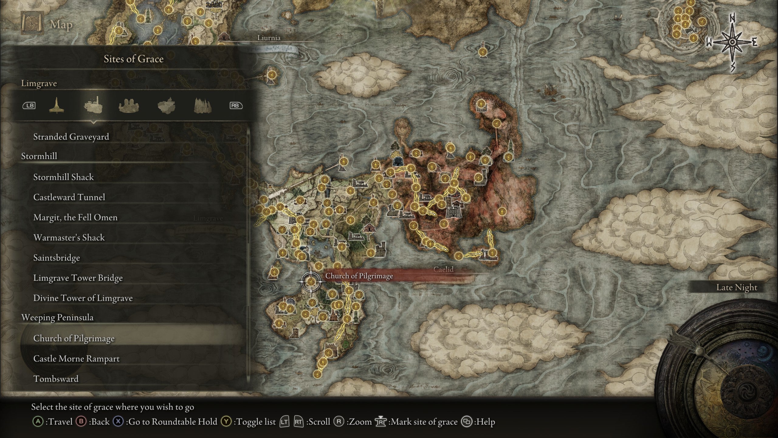 Church of Pilgrimage Grace in Elden Ring