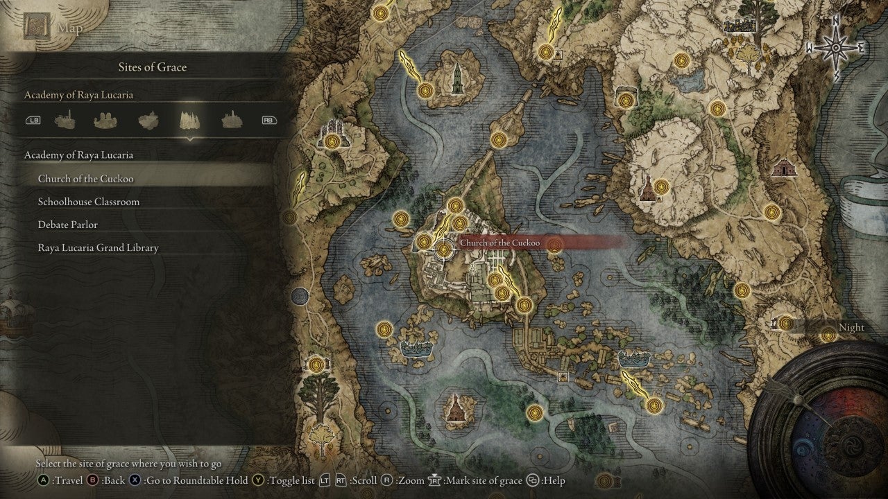 Church of the Cuckoo Grace in Elden Ring