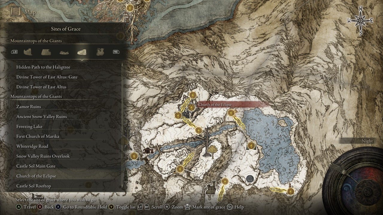 Church of the Eclipse Grace in Elden Ring