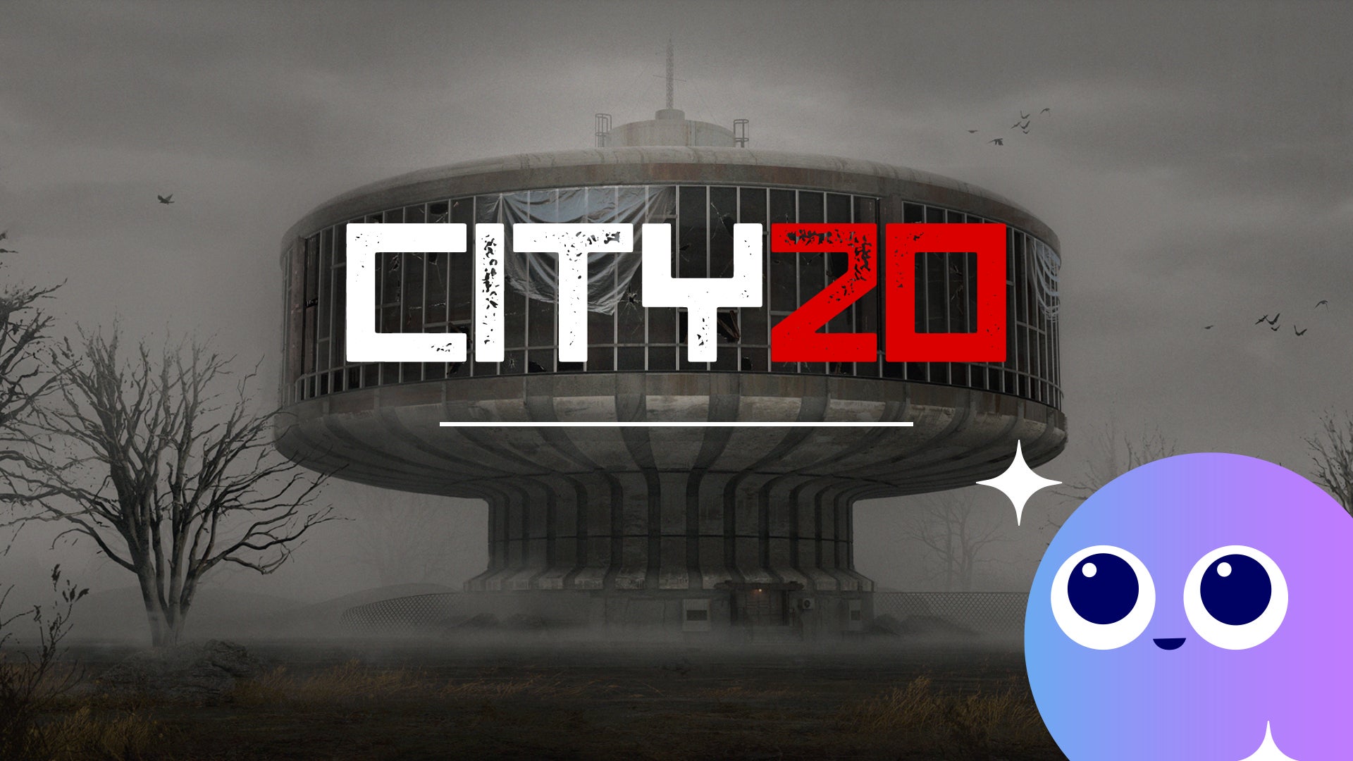 City 20, over a terminal building, with the Wishlisted logo in the bottom right corner. - 1