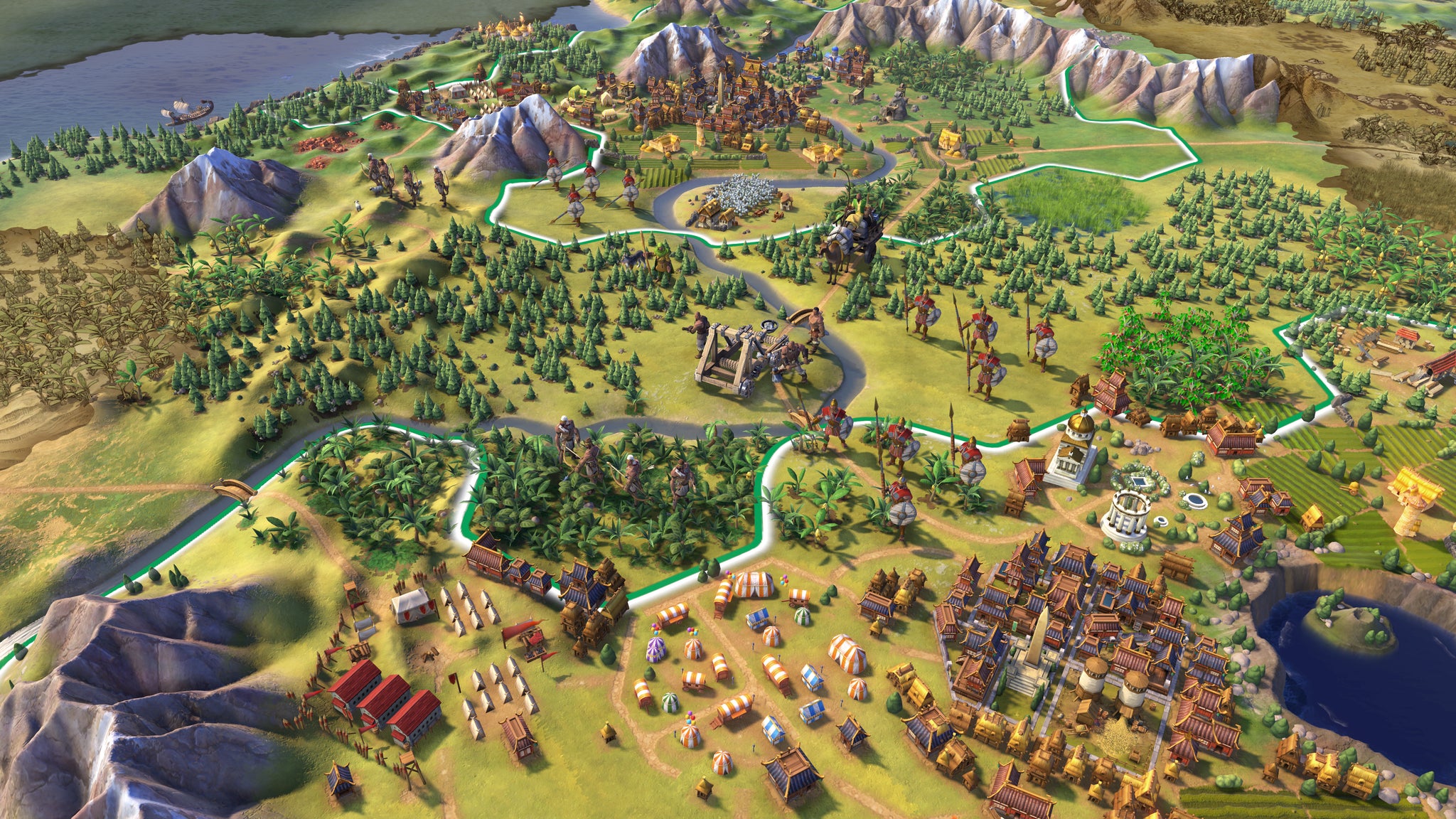 An overview of some civilisations in Civ 6. - 48