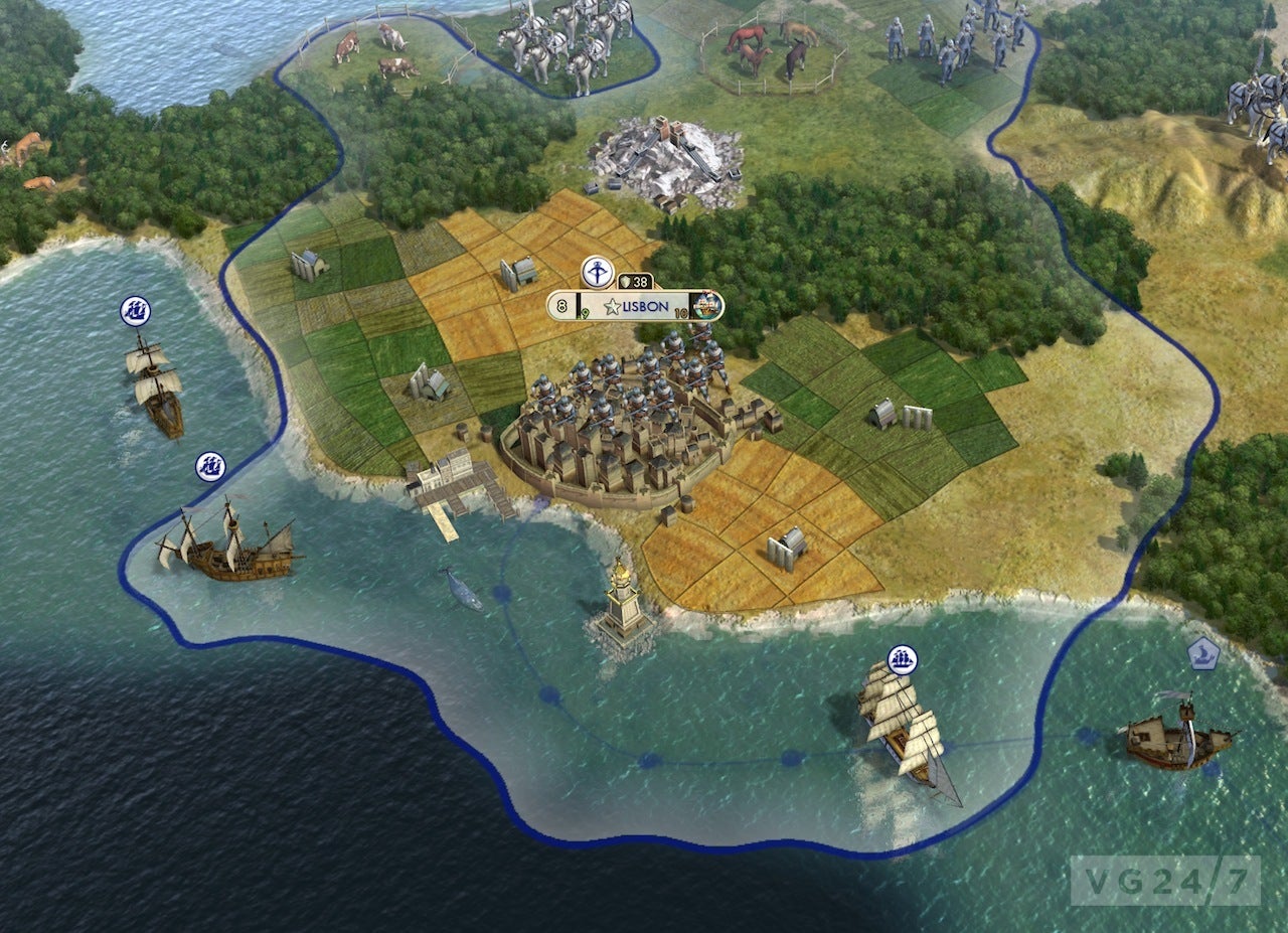 Civilization 5 players are setting up a world war  