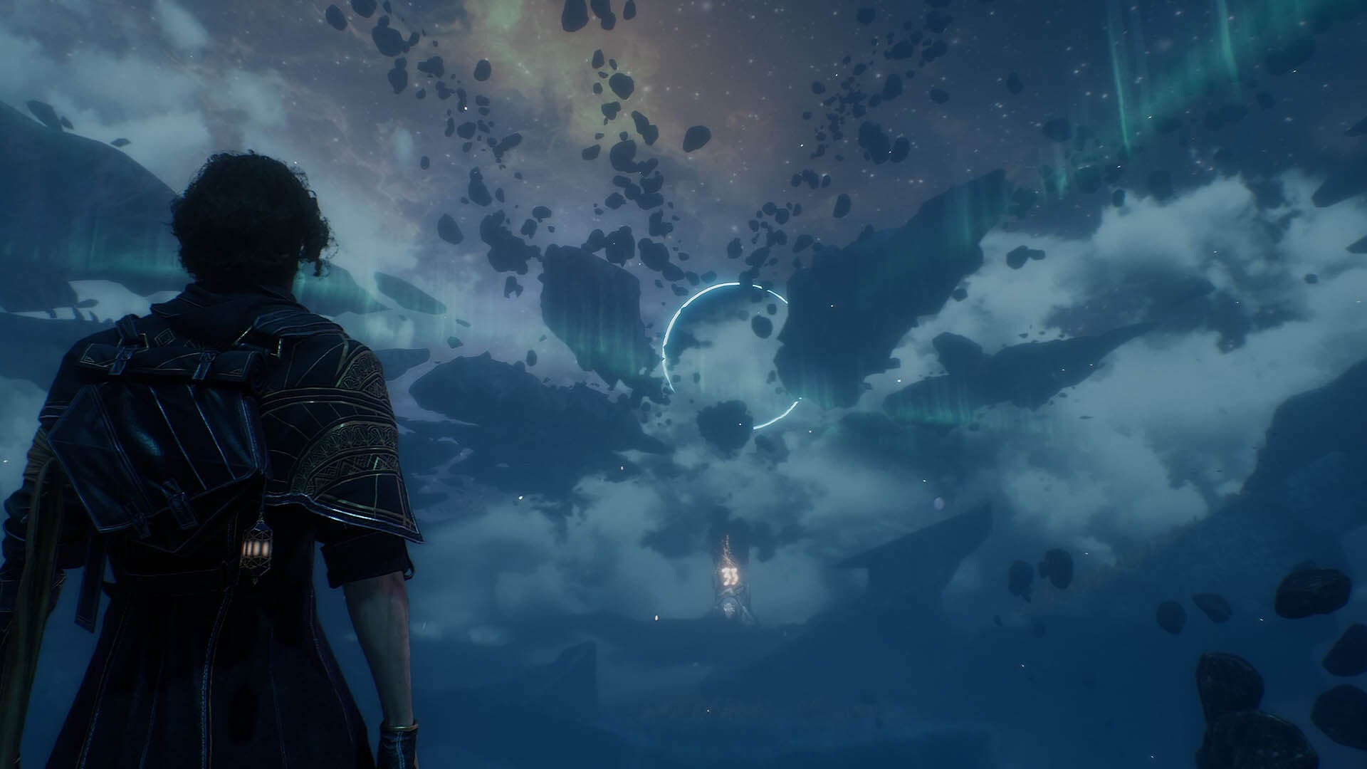 clair obscur expedition 33 gustave looking at pillar from spring meadows