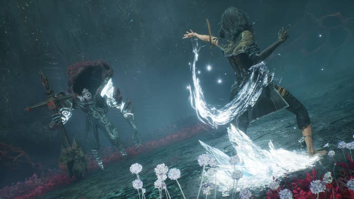 clair obscur expedition 33 lune battling enemy