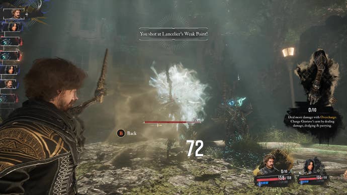 A man shoots an enemy’s weak point in Clair Obscur: Expedition 33