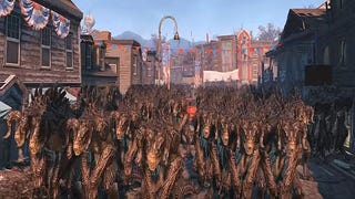 Craziest Fallout 4 NPC Battle yet: 1,000 Deathclaws vs 100 Brotherhood of Steel