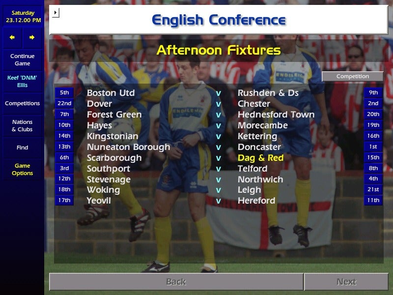 Championship Manager : 00/01 review | Eurogamer.net