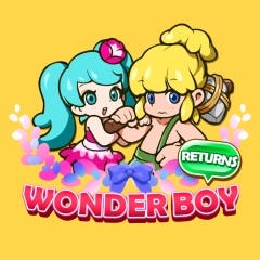 Caixa de jogo de Wonder Boy Returns