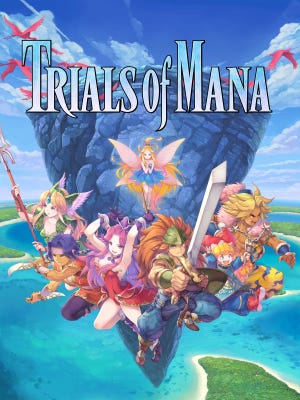 Caixa de jogo de Trials of Mana