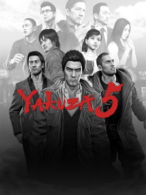Yakuza 5 okładka gry
