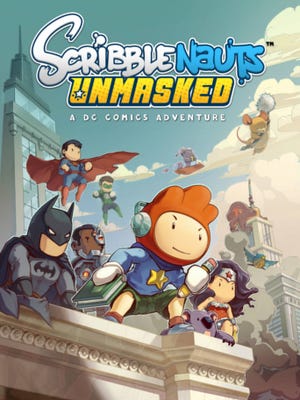 Scribblenauts Unmasked: A DC Comics Adventure okładka gry