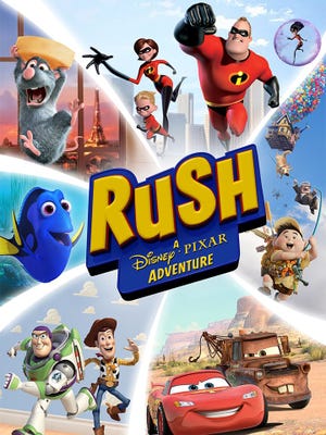Caixa de jogo de Kinect Rush: A Disney Pixar Adventure