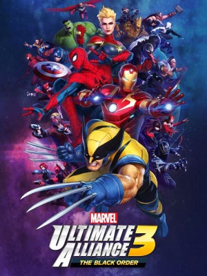 Caixa de jogo de Marvel Ultimate Alliance 3: The Black Order
