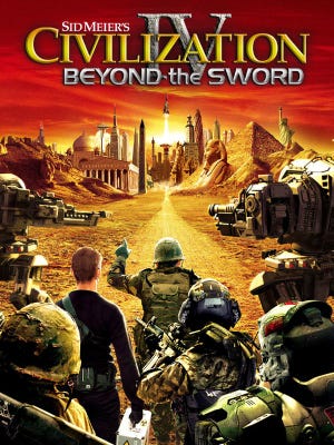 Caixa de jogo de Sid Meier's Civilization IV: Beyond the Sword