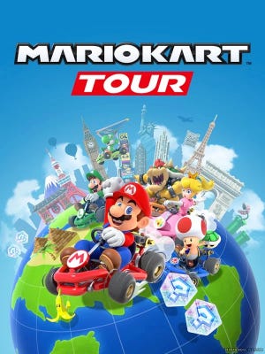 Caixa de jogo de Mario Kart Tour