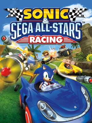 Caixa de jogo de Sonic & Sega All Stars Racing