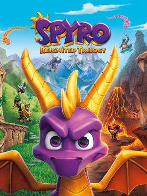 Spyro Reignited Trilogy okładka gry