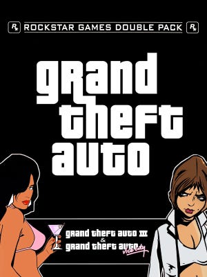 Caixa de jogo de Grand Theft Auto Double Pack