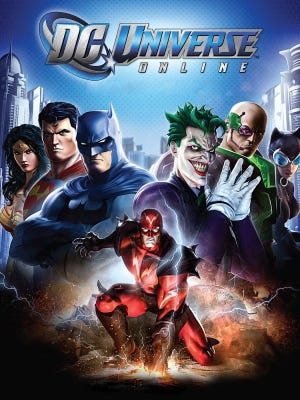 Caixa de jogo de DC Universe Online