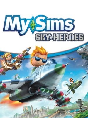 Caixa de jogo de MySims SkyHeroes