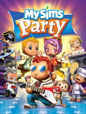 Caixa de jogo de MySims Party