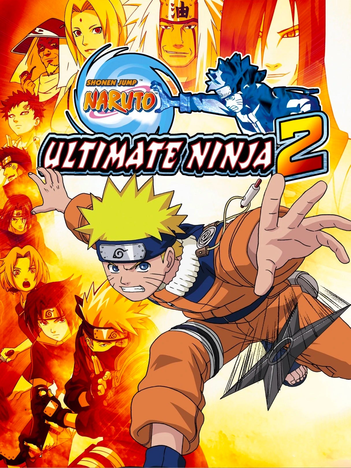 Naruto Ultimate Ninja 2 Sur PS2 – Très Bon état – Aventure Et Combat