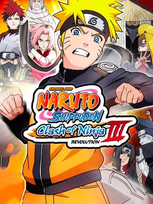 Caixa de jogo de Naruto Shippuden: Clash of Ninja Revolution 3