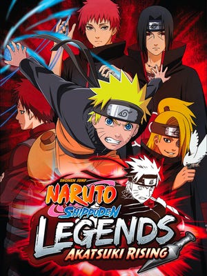 Caixa de jogo de Naruto Shippuden Legends: Akatsuki Rising