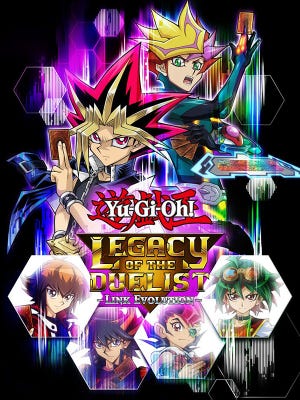 Caixa de jogo de Yu-Gi-Oh! Legacy of the Duelist: Link Evolution
