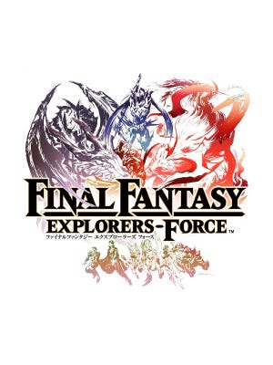 Caixa de jogo de Final Fantasy Explorers-Force