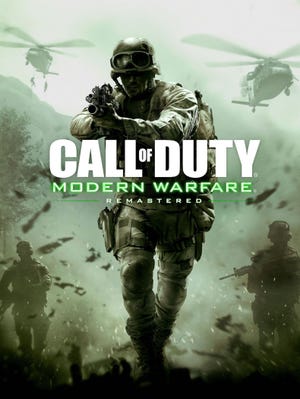 Caixa de jogo de Call of Duty: Modern Warfare Remastered
