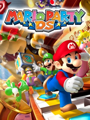 Caixa de jogo de Mario Party DS