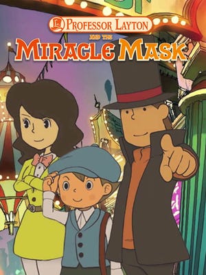 Professor Layton and the Miracle Mask boxart