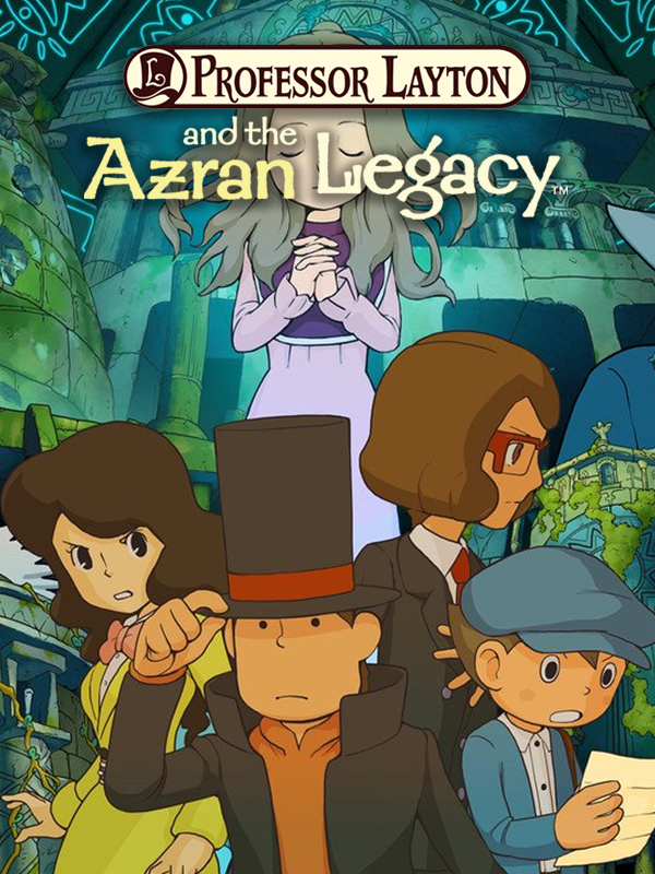 Professor Layton and the Azran Legacy boxart