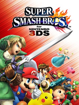 Caixa de jogo de Super Smash Bros. 3DS