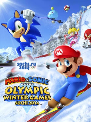 Mario & Sonic at the Sochi 2014 Olympic Winter Games okładka gry