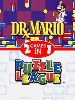 Caixa de jogo de Dr Mario & Puzzle League