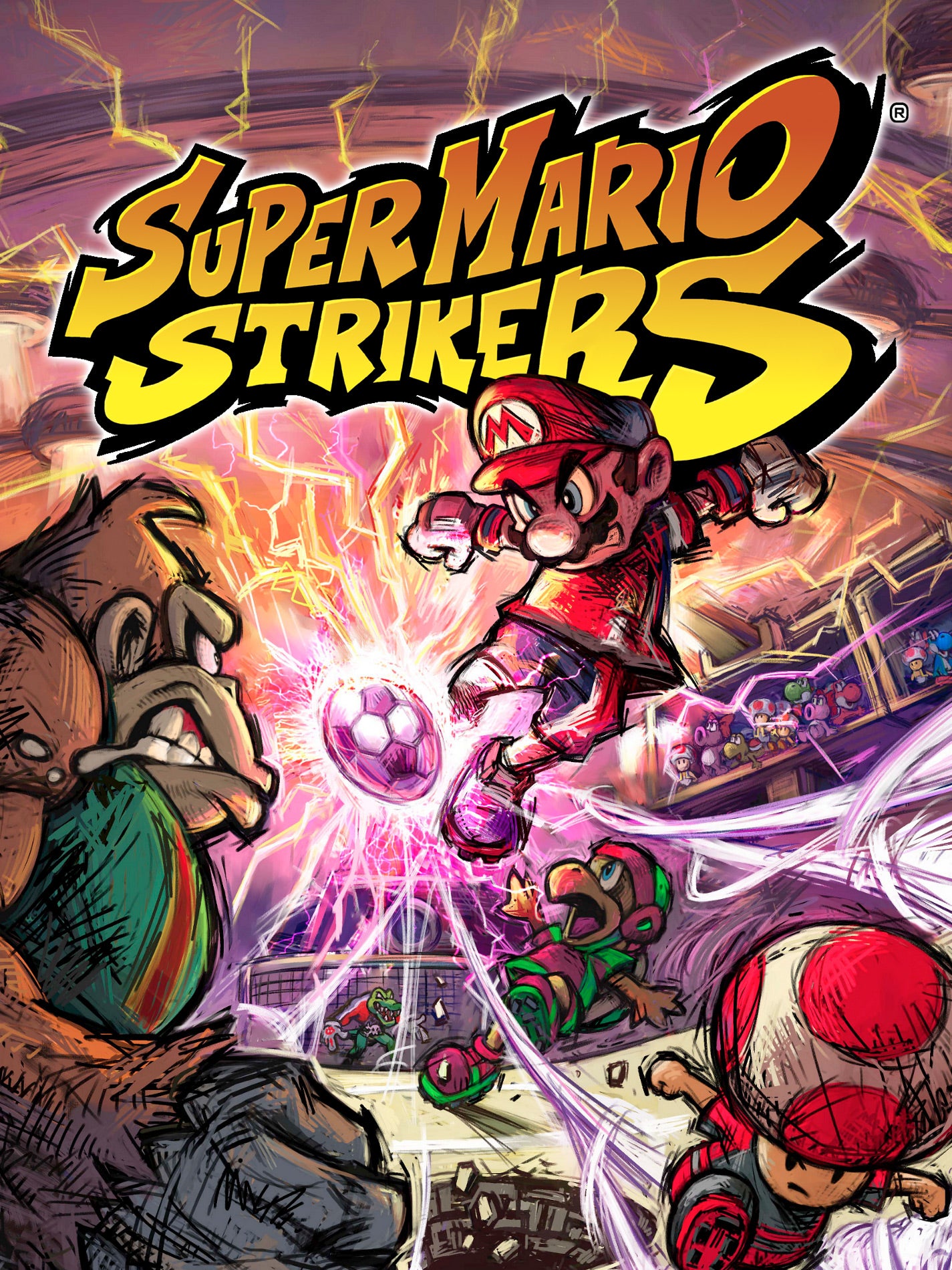 Super Mario Strikers boxart