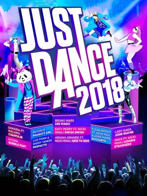 Caixa de jogo de Just Dance 2018
