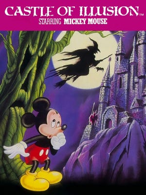 Caixa de jogo de Castle of Illusion Starring Mickey Mouse