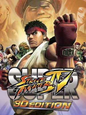 Caixa de jogo de Super Street Fighter IV: 3D Edition